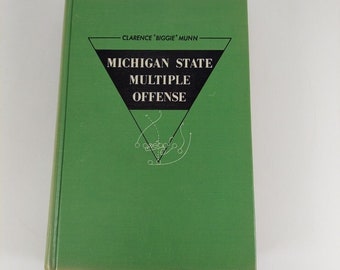 Michigan State meervoudig misdrijf Clarence "Biggie" Munn 1953 geïllustreerd HC