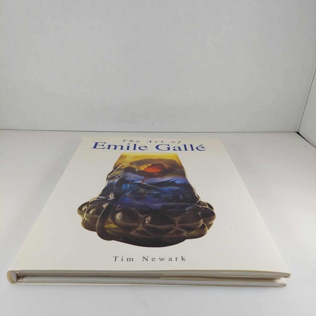 The Art of Emile Galle by Tim Newark 1995 Grange Books