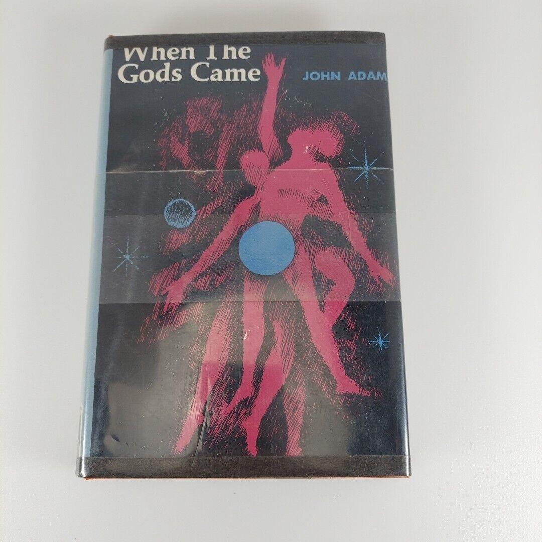 When the Gods Came John Adams 1967 Arcadia House HCDJ Ex-Library