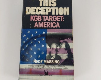 This Deception KGB Target: America by Hede Massing 1987 1st Ivy Books PB Print