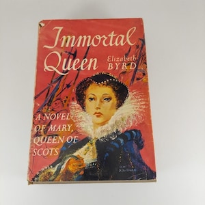 Immortal Queen By Elizabeth Byrd 1956 Ballantine Books HCDJ