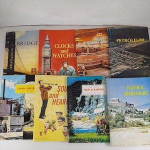 VTG Science Service Science Program Lot de 8 ponts, énergie atomique, pétrole ++