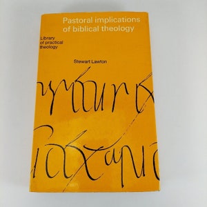 Pastorale Implikationen der biblischen Theologie Stewart Lawton 1968 HCDJ Seabury
