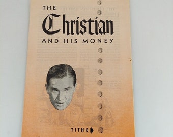 The Christian and His Money Pacific Press Publishing Pamphlet