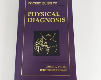 Guide de poche du diagnostic physique Janice Willms, Henry Schneiderman 1996 PB