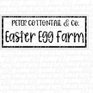 Peter Cottontail easter sign digital file/ Glowforge svg/ Laser Ready