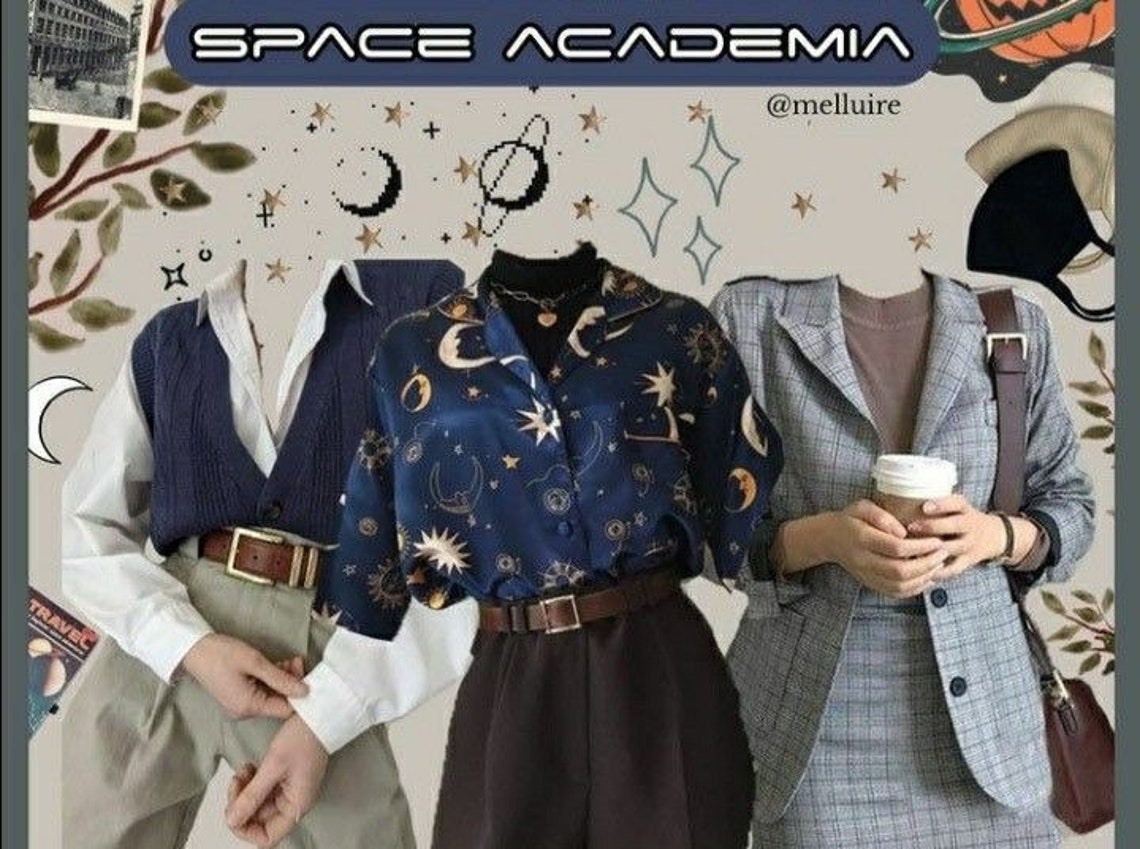 Space Academia Aesthetic Mystery Clothing Bundle - Etsy