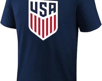 US Soccer USMNT Soccer T-Shirt: Personalized Adult Fan Apparel