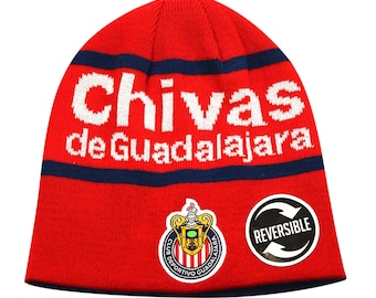 Chivas De Guadalajara Official Soccer Beanie - Custom Name Or Number 13