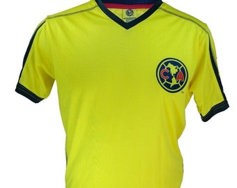 Club America Adult Training Class Soccer Jersey T-Shirt 09 - Personalized Your Name and Number