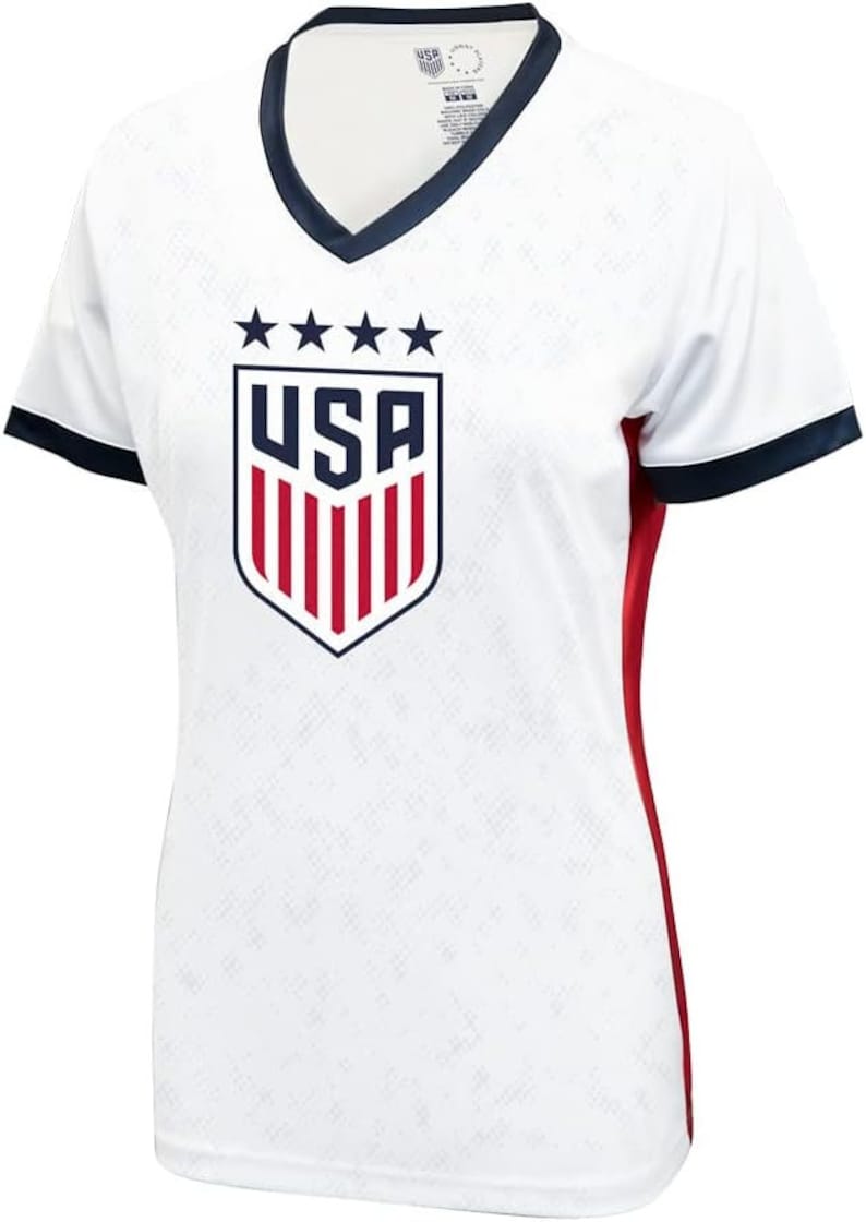 USWNT Soccer Jersey: Women's 4-Star T-Shirt - Personalized Bild 1
