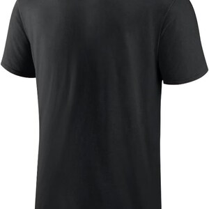 USMNT Soccer T-Shirt: Black & Gold Logo, Personalized Name/Number image 2