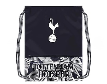 Tottenham Hotspur Official Soccer Cinch Bag - Custom Name and Number Or Message 04