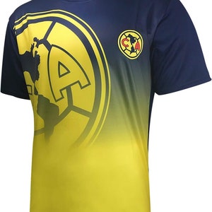 Club America Adult Training Class Soccer Jersey T-Shirt 05 - Personalized Your Name and Number