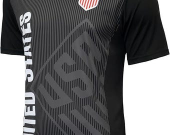 USMNT Soccer Jersey: Adult Game Day T-Shirt - Personalized