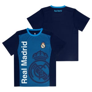 Real Madrid Official Game Day Youth Soccer Jersey - Navy - Youth Size