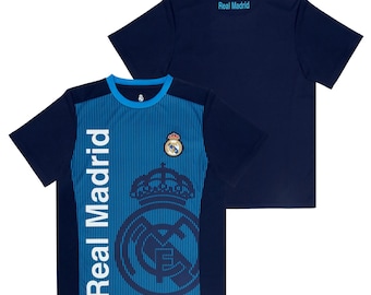 Real Madrid Official Game Day Youth Soccer Jersey - Navy - Youth Size