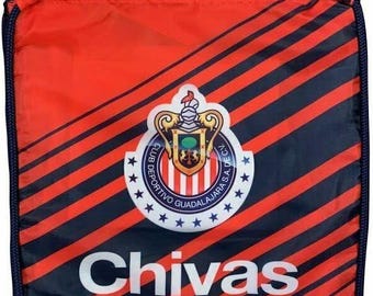 Chivas De Guadalajara Cinch Bag - Custom Name and Number Or Message 08