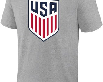 US Soccer USMNT Soccer T-Shirt: Personalized Adult Fan Apparel