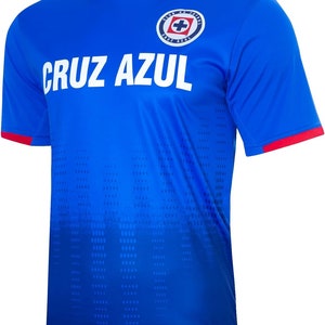 Cruz Azul Official Soccer Jersey T-shirt Adult Size 02 - Personalized