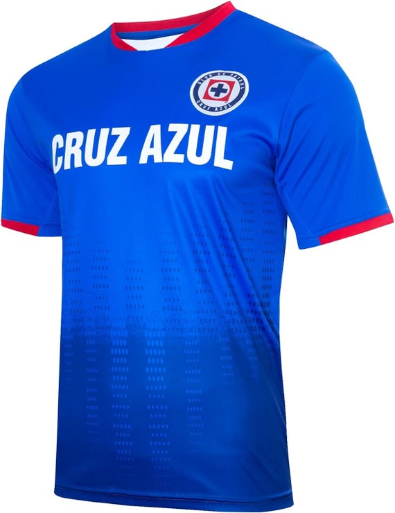 Cruz Azul Official Soccer Jersey T-shirt Adult Size 02