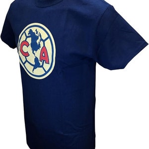 Club America Official Soccer Cotton Tee T-shirt Adult Size 06 - Personalized Your Name and Number
