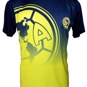 LIGA MX Club America 2023 - 2024 Home Aztec Design Polo Shirt