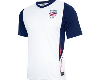 USMNT Game Day Jersey: Personalized Adult Soccer T-Shirt