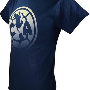 Club America Official Soccer Cotton Tee T-shirt Adult Size 03 - Personalized Your Name and Number