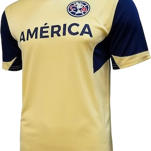 Club America Adult Training Class Soccer Jersey T-Shirt 03 - Personalized Your Name and Number