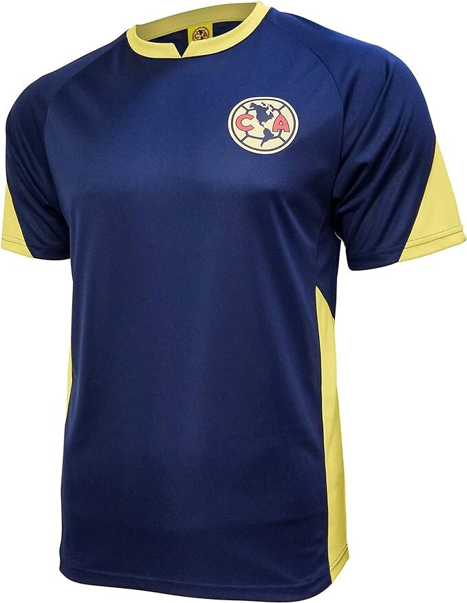 Club America Adult Training Class Soccer Jersey T-shirt 01