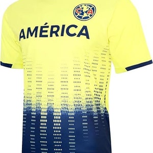 Club America Adult Training Class Soccer Jersey T-Shirt 20 - Personalized Your Name and Number