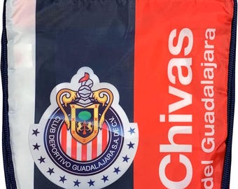 Chivas De Guadalajara Cinch Bag - Custom Name and Number Or Message 04