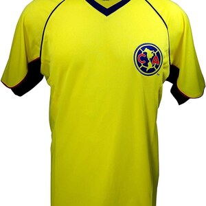 Club America Adult Training Class Soccer Jersey T-Shirt 10 - Personalized Your Name and Number