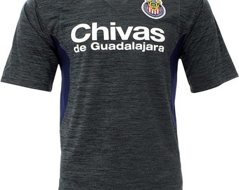 Chivas De Guadalajara Soccer Jersey: Adult Training Class T-Shirt - Personalized