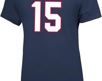 USWNT Rapinoe #15 Navy T-Shirt - 4 Stars Soccer Tee