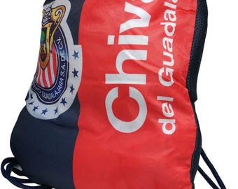Chivas De Guadalajara Cinch Bag - Custom Name and Number Or Message 05