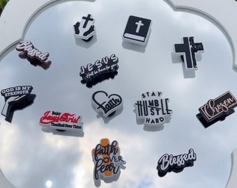 Christian Shoe Charms | Religious Charms | Faith Charms