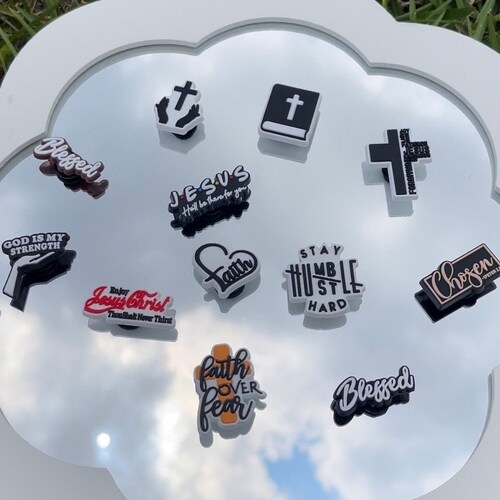 Christian Croc Charms Religious Charms Faith Charms Etsy