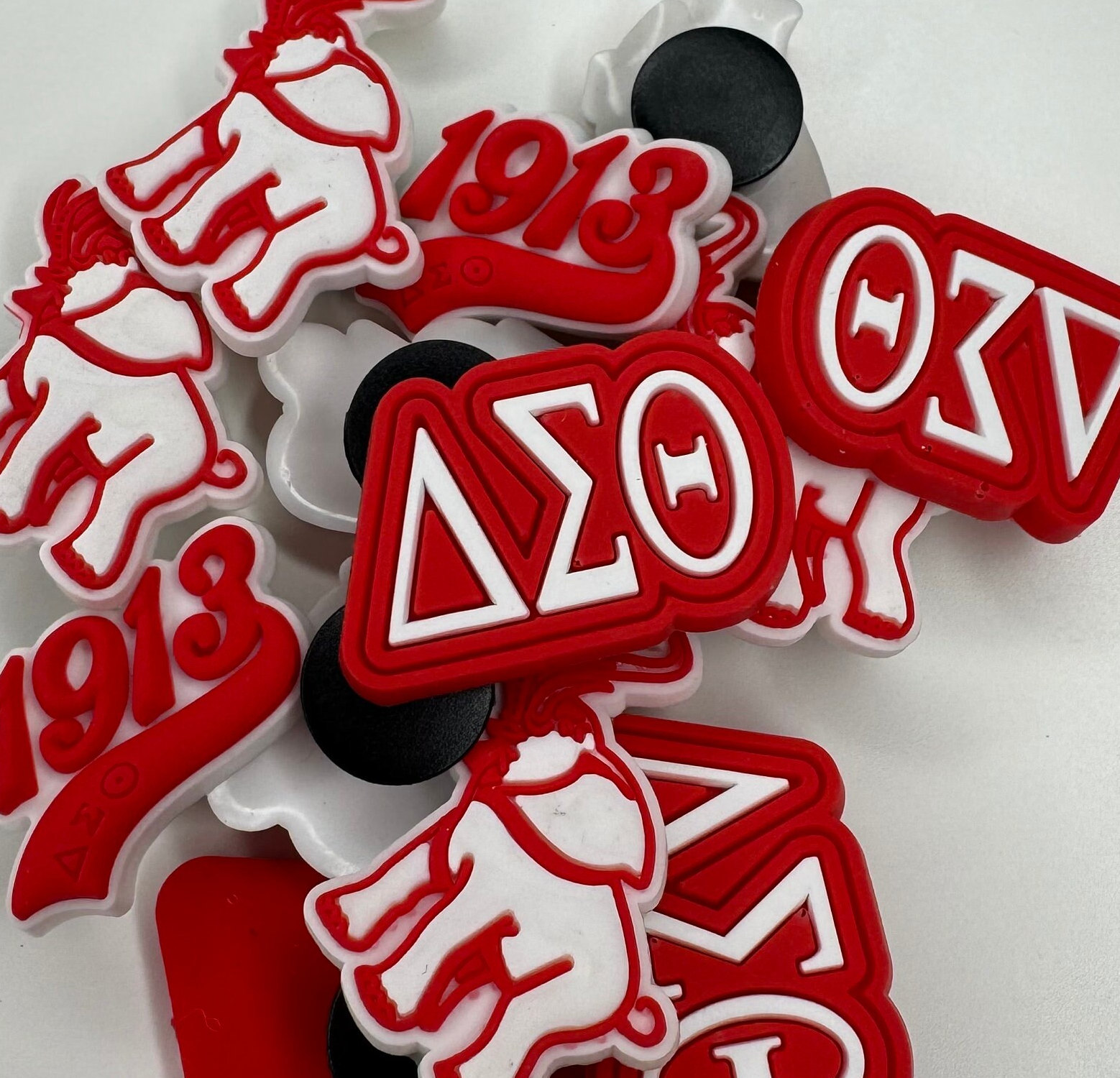 Delta Croc Charms DST Charms 1913 Charms Sorority Charms