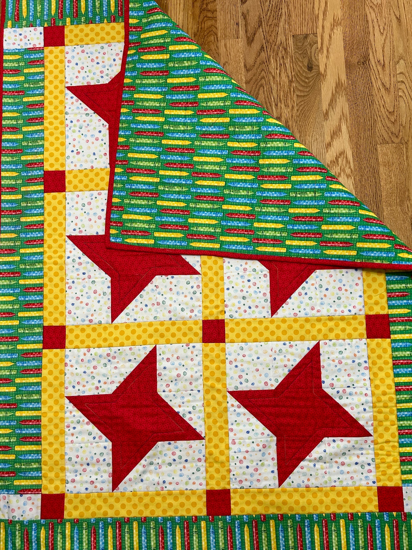 PDF Pattern Friendship Star Quilt - Etsy