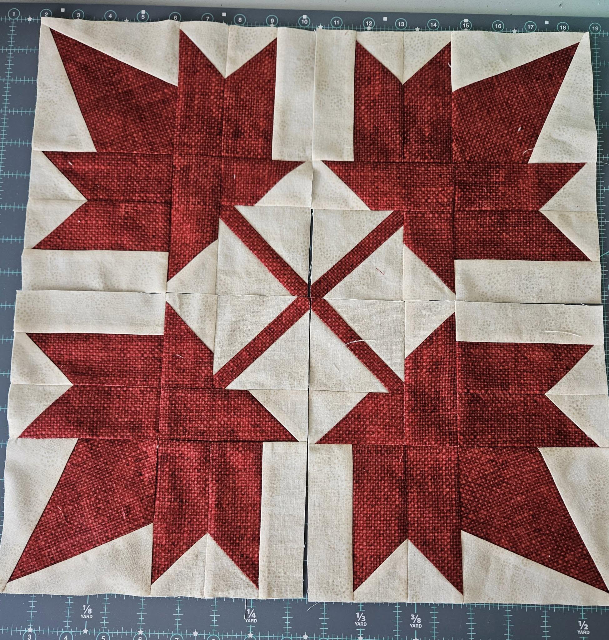 PDF Pattern: Maple Leaf Quilt Block - Etsy