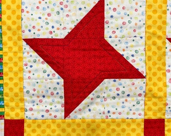 PDF Pattern Friendship Star Quilt