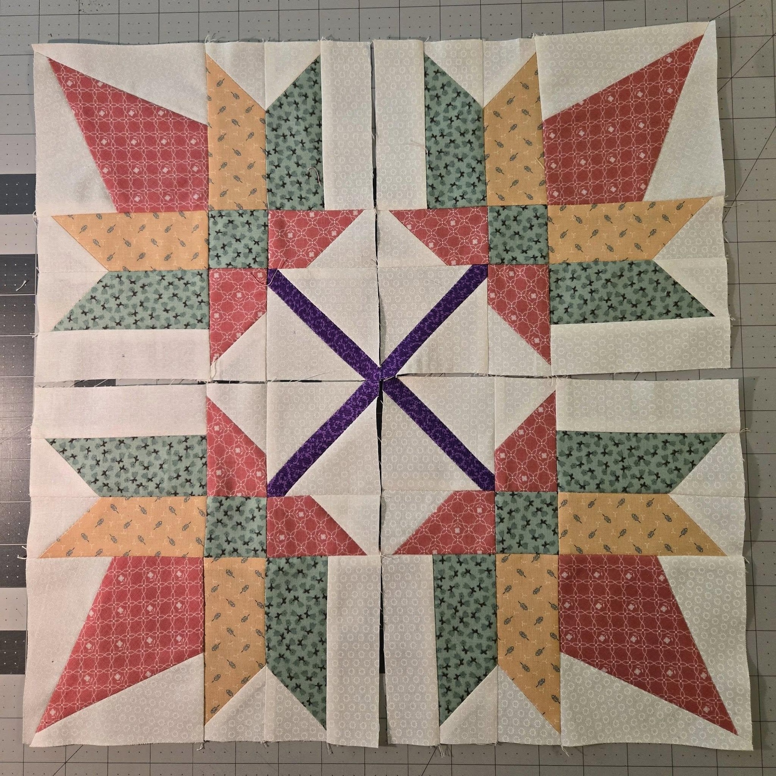 PDF Pattern: Maple Leaf Quilt Block - Etsy