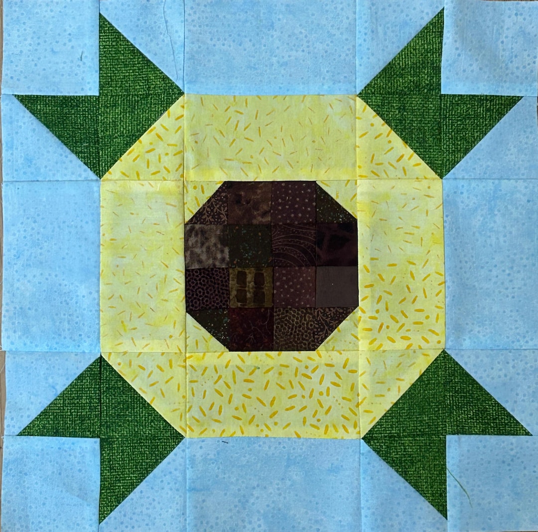 PDF Patterns: Modern Sunflower - Etsy
