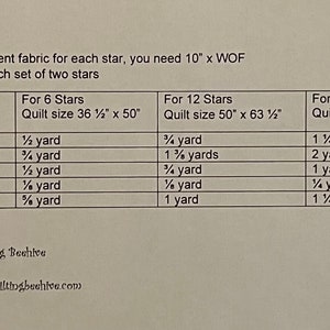 PDF Pattern Friendship Star Quilt - Etsy