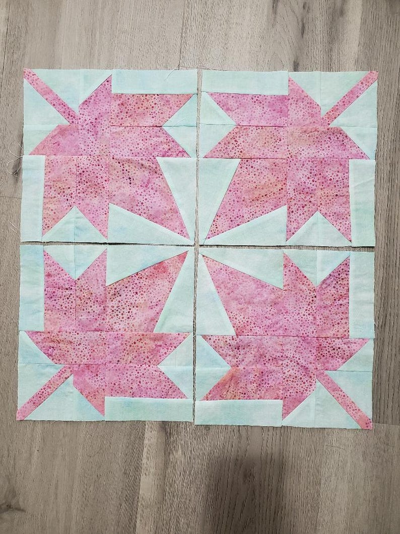 PDF Pattern: Maple Leaf Quilt Block - Etsy
