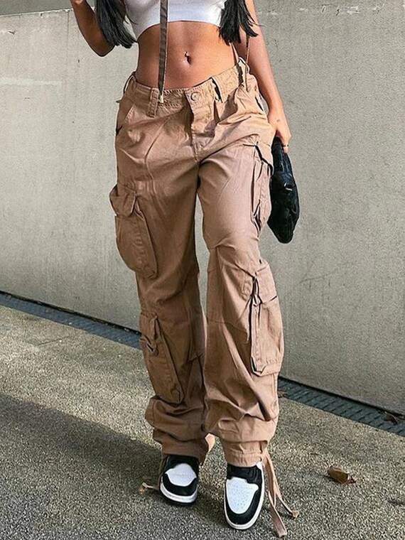 womens cargo pants with pockets