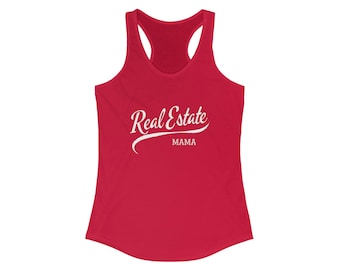 Real Estate Mama - Regata Racerback Feminina