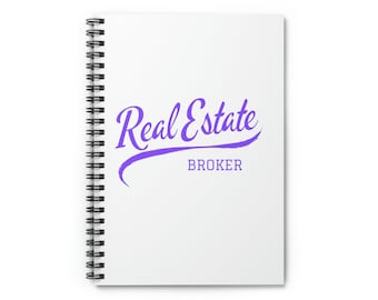 Agente Imobiliário - Caderno Espiral
